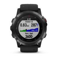 Garmin Fenix 5X Plus Sapphire Черный / Смарт-часы беговые с GPS, HR и Garmin Pay фото 1