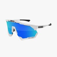 Scicon Aeroshade XL White Multimirror Blue / Очки спортивные фото