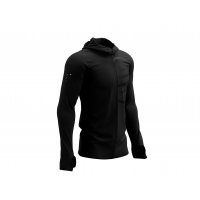 Compressport 3D Thermo Seamless Hoodie Zip - Black Edition 2021 / Худи фото