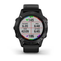 Garmin Fenix 6 Pro черный с черным ремешком фото 5