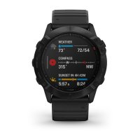 Garmin Fenix 6X Pro черный с черным ремешком фото 3