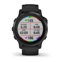 Garmin Fenix 6s Pro черный с черным ремешком фото 4