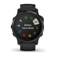 Garmin Fenix 6s Pro черный с черным ремешком фото 5