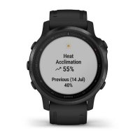 Garmin Fenix 6s Pro черный с черным ремешком фото 6