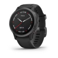 Garmin Fenix 6s Sapphire серый DLC с черным ремешком фото 7