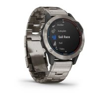 Garmin Quatix 6 Sapphire титановый с титановым ремешком фото 1