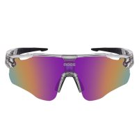 MOEG MO9560 Bright Transparent Grey - Revo Purple / Очки фото 1