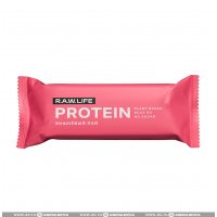 R.A.W. Life Protein Вишневый Пай 47g/ Протеиновый батончик фото 1