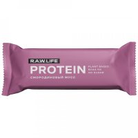 R.A.W. Life Protein Смородиновый мус 47g/ Протеиновый батончик фото