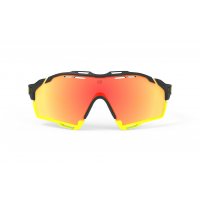 Rudy Project CUTLINE  Black Matte - Multilaser Orange / Очки фото 1