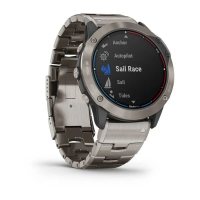 Garmin Quatix 6x Solar титановый с титановым браслетом фото 9