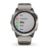 Garmin Quatix 6x Solar титановый с титановым браслетом фото 1