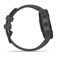 Garmin Fenix 6 Pro Solar черный с серым ремешком фото 3