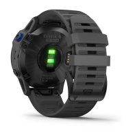 Garmin Fenix 6 Pro Solar черный с серым ремешком фото 9