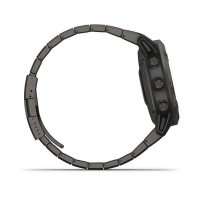 Garmin Fenix 6 Pro Solar титановый DLC карбон с DLC титановым ремешком фото 3