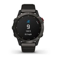 Garmin Fenix 6 Pro Solar титановый DLC карбон с DLC титановым ремешком фото 5