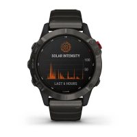 Garmin Fenix 6 Pro Solar титановый DLC карбон с DLC титановым ремешком фото 7