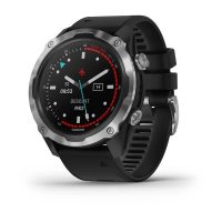 Garmin Descent Mk2 стальные с черным ремешком фото 4