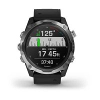 Garmin Descent Mk2 стальные с черным ремешком фото 1