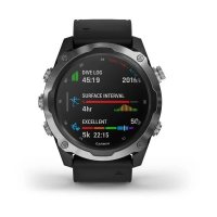 Garmin Descent Mk2 стальные с черным ремешком фото 3