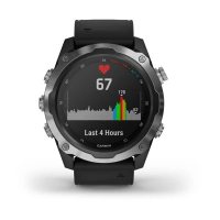 Garmin Descent Mk2 стальные с черным ремешком фото 2