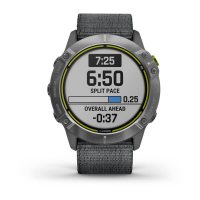 Garmin Enduro стальной корпус и серый нейлоновый ремешок UltraFit фото 6