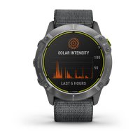 Garmin Enduro стальной корпус и серый нейлоновый ремешок UltraFit фото 7