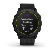 Garmin Enduro титановый корпус с угольно-серым DLC-покрытием и черный нейлоновый ремешок UltraFit фото 5