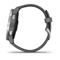 vivoactive 4 серые с серебристым безелем  фото 7