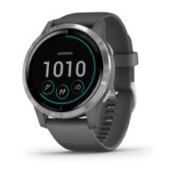 vivoactive 4 серые с серебристым безелем  фото 5