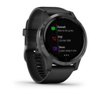 vivoactive 4 черные с серым безелем  фото 3