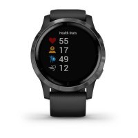 vivoactive 4 черные с серым безелем  фото 8
