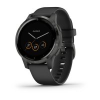 vivoactive 4s черные с серым безелем  фото