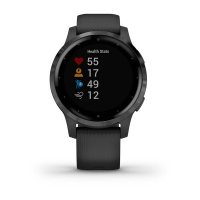 vivoactive 4s черные с серым безелем  фото 1