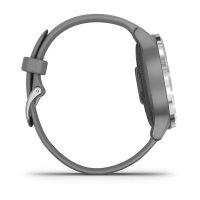 vivoactive 4s серые с серебристым безелем  фото 3