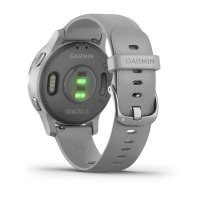 vivoactive 4s серые с серебристым безелем  фото 7