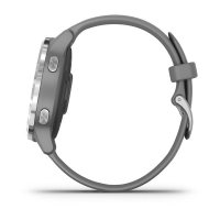 vivoactive 4s серые с серебристым безелем  фото 8