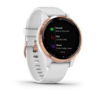 vivoactive 4s белые с золотистым безелем  фото 8
