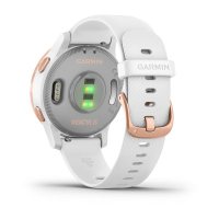 vivoactive 4s белые с золотистым безелем  фото 2