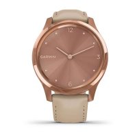 vivomove Luxe розовое золото PVD 18K со светло-песочным ремешком из итальянской кожи  фото 1