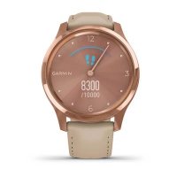 vivomove Luxe розовое золото PVD 18K со светло-песочным ремешком из итальянской кожи  фото 3