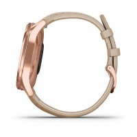 vivomove Luxe розовое золото PVD 18K со светло-песочным ремешком из итальянской кожи  фото 7