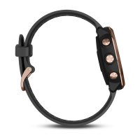 Garmin Forerunner 645 Music розовое золото с черным ремешком фото 9