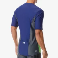 TYR Men's Competitor Short Sleeve Top / Мужская стартовая футболка фото 3
