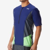 TYR Men's Competitor Short Sleeve Top / Мужская стартовая футболка фото 1