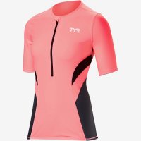 TYR Women's Competitor Short Sleeve Top / Женская стартовая футболка фото