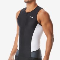 TYR Men's Competitor Singlet / Мужская стартовая майка фото 2