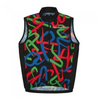 Cinelli Vest House Ind. Tubography Black / Жилет-дождевик фото