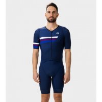 ALE Front Zipper Skinsuits Man Trigger SS Blue фото