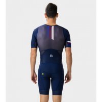 ALE Front Zipper Skinsuits Man Trigger SS Blue фото 1